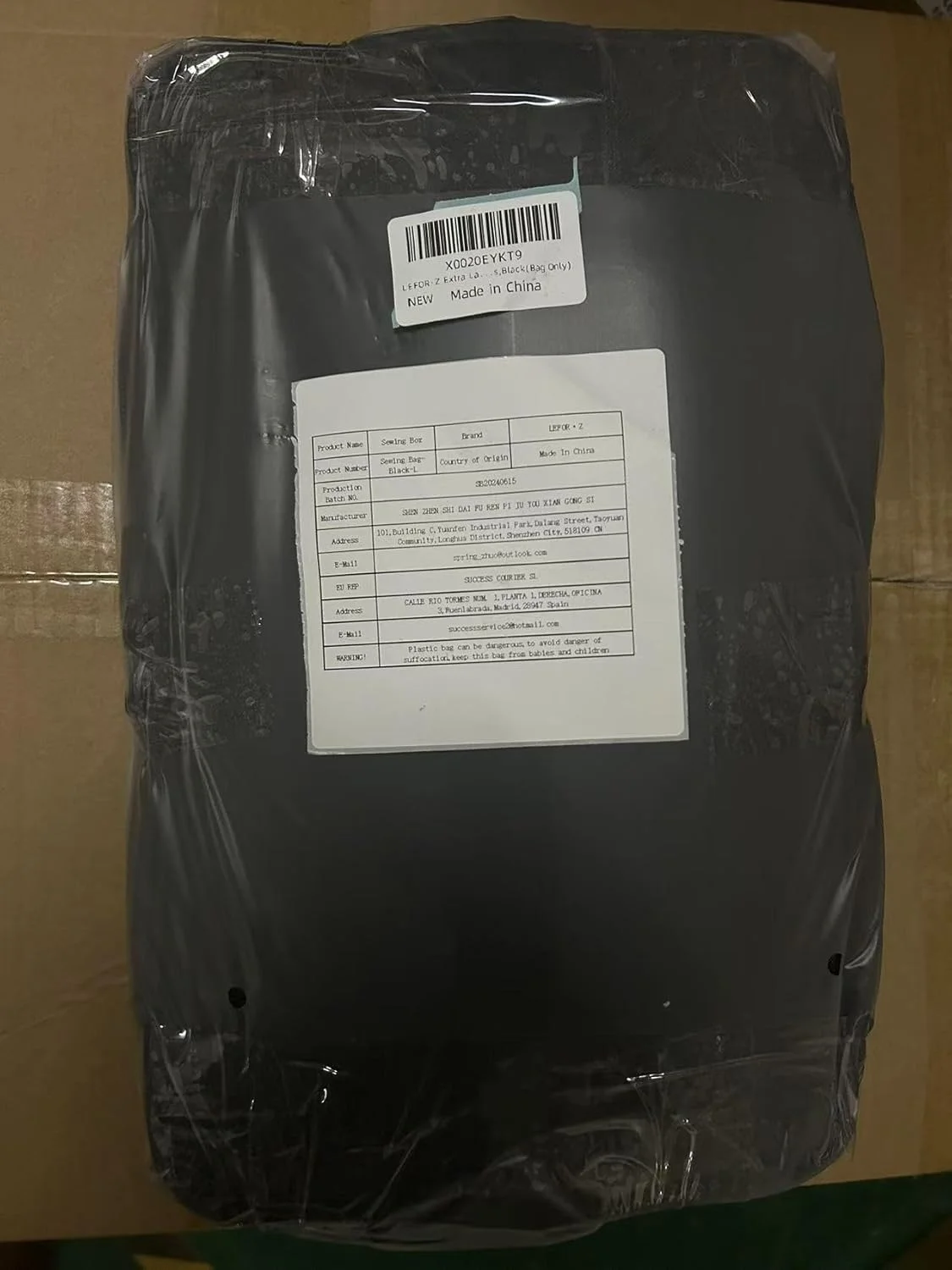 جعبه خیاطی بزرگ LEFOR·Z، کیف های خیاطی دو لایه، سازمان دهنده جعبه خیاطی مسافرتی قابل حمل برای نگهداری لوازم خیاطی و ابزار خیاطی، مشکی (فقط کیف) جعبه خیاطی بزرگ LEFOR·Z، کیف های خیاطی دو لایه، سازمان دهنده جعبه خیاطی مسافرتی قابل حمل برای نگهداری لوازم خیاطی و ابزار خیاطی، مشکی (فقط کیف)