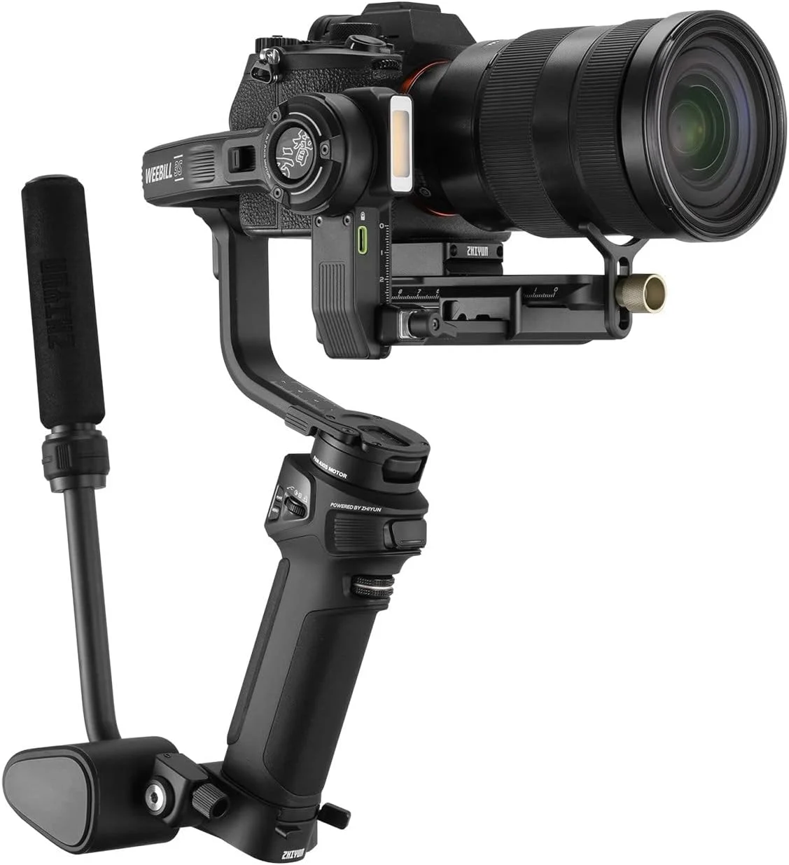 ژیون Weebill 3 S 3S Combo، تثبیت کننده حرفه ای ویدئو، گیمبال 3 محوره به همراه کیف نگهداری، تکیه گاه مچ دست، دسته اسلینگ قابل افزایش طول برای دوربین های DSLR و بدون آینه کانن/سونی/پاناسونیک/نیکون/فوجی فیلم ژیون Weebill 3 S 3S Combo، تثبیت کننده حرفه ای ویدئو، گیمبال 3 محوره به همراه کیف نگهداری، تکیه گاه مچ دست، دسته اسلینگ قابل افزایش طول برای دوربین های DSLR و بدون آینه کانن/سونی/پاناسونیک/نیکون/فوجی فیلم