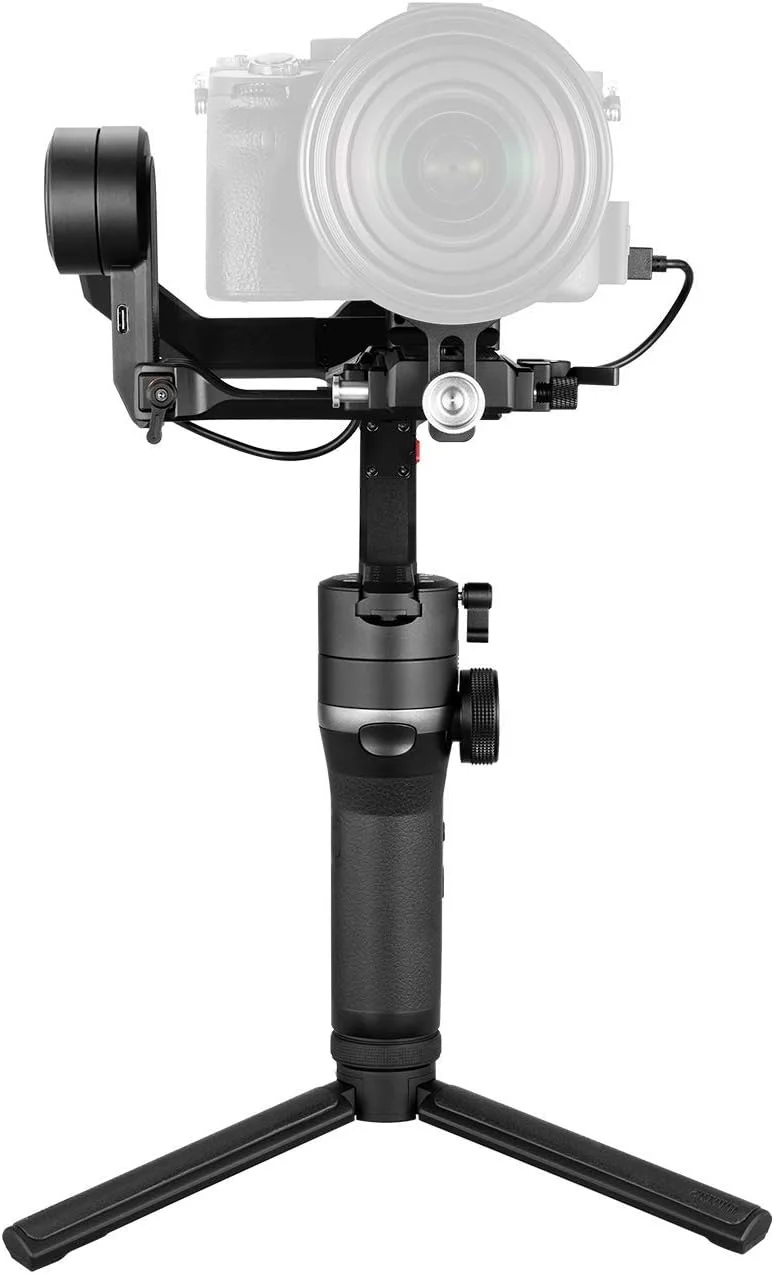 لرزشگیر دوربین ژیون Weebill S [رسمی]، گیمبال 3 محوره برای دوربین های DSLR و بدون آینه، طراحی سبک وزن، پایداری پویا، مناسب برای Canon/Sony/Panasonic/Nikon/Fujifilm