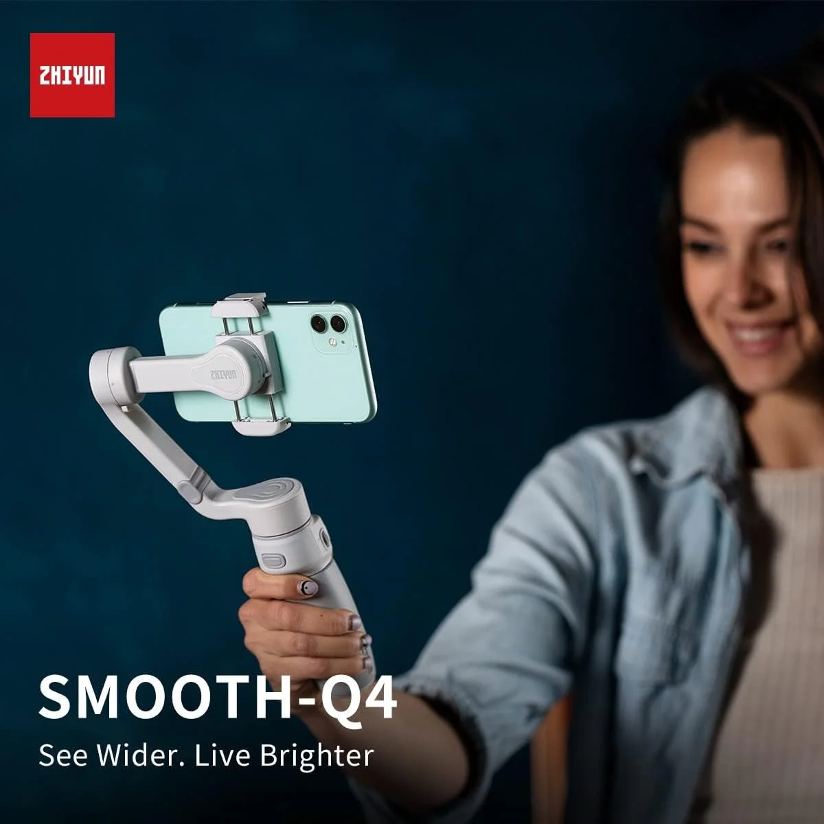 لرزشگیر گیمبال اسمارتفون ژیون Smooth Q4 Combo مناسب برای آیفون، گیمبال 3 محوره تلفن همراه با میله سلفی داخلی و نور پرکننده مغناطیسی برای ولاگینگ، یوتیوب و تیکتاک لرزشگیر گیمبال اسمارتفون ژیون Smooth Q4 Combo مناسب برای آیفون، گیمبال 3 محوره تلفن همراه با میله سلفی داخلی و نور پرکننده مغناطیسی برای ولاگینگ، یوتیوب و تیکتاک