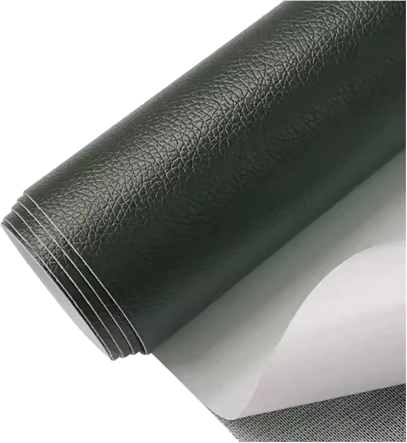 پچ تعمیر چرم خود چسب، پچ تعمیر چرم قابل برش DIY، کیت تعمیر چرم برای مبلمان، مبل، صندلی ماشین و صندلی اداری (سبز تیره، 25X30 سانتی متر)