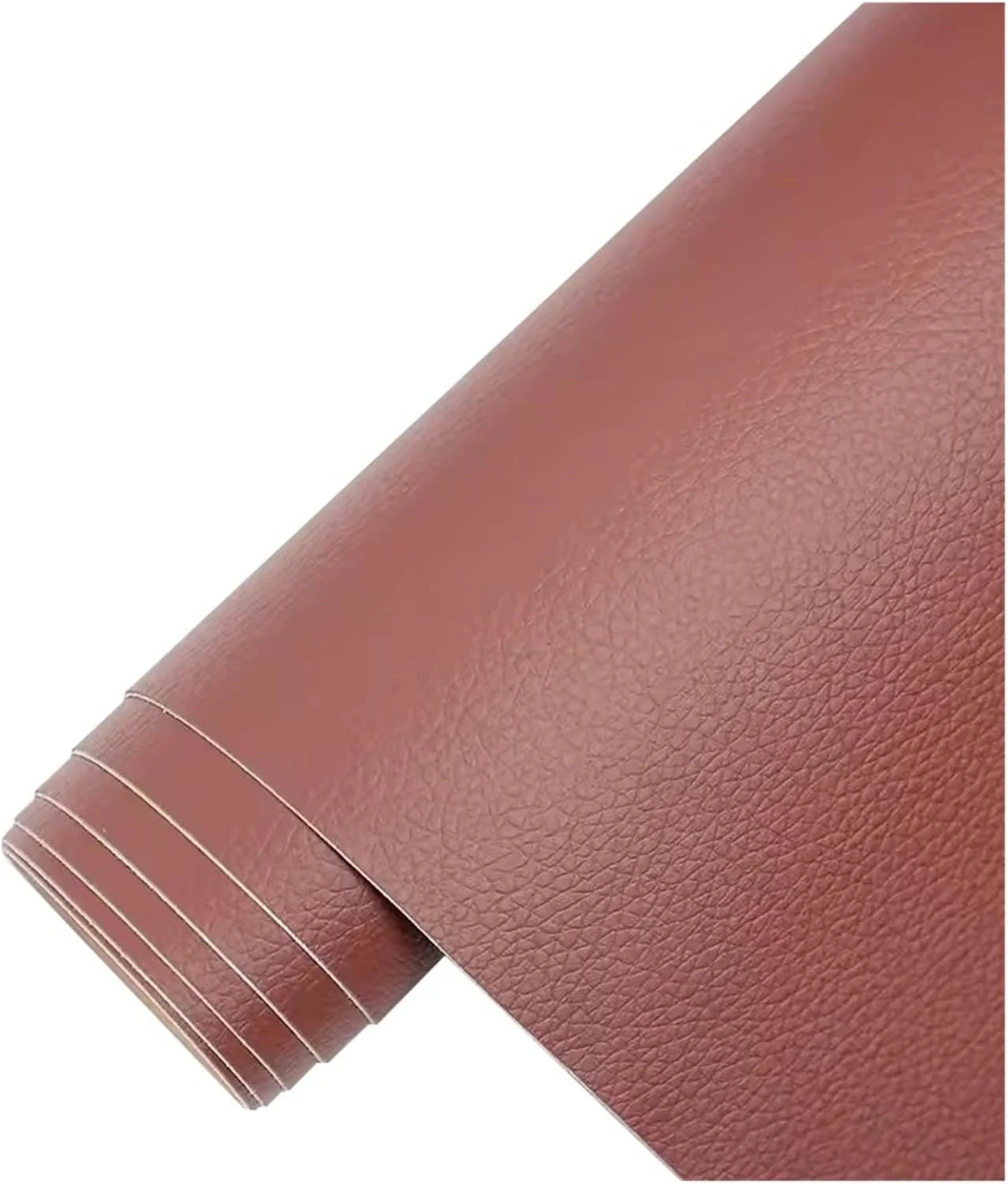 پچ تعمیر چرم خود چسب، کیت پچ تعمیر چرم، نوار چرمی ضد آب DIY برای مبلمان صندلی ماشین صندلی اداری مبل چمدان (قهوه ای روشن، 100x137 سانتی متر)