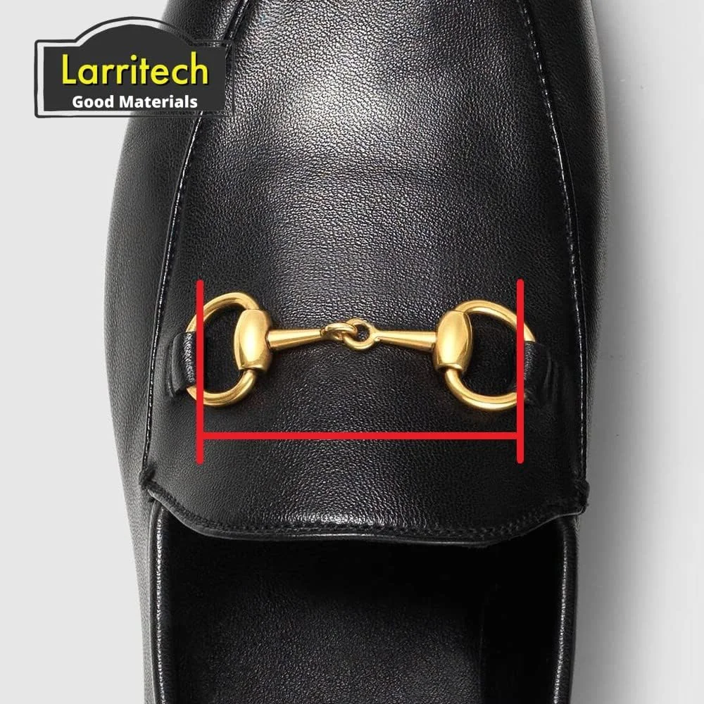سگک های کفش دو حلقه ای Larritech مناسب برای بزرگسالان، سگک های کفش زنجیری/دو حلقه ای D (بسته 2 عددی)