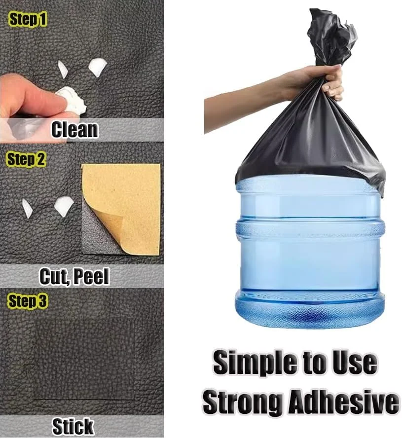 پچ تعمیر چرم خود چسب، کیت پچ تعمیر چرم، نوار چرمی ضد آب DIY برای مبلمان صندلی ماشین صندلی اداری مبل چمدان (قهوه ای روشن، 100x137 سانتی متر)