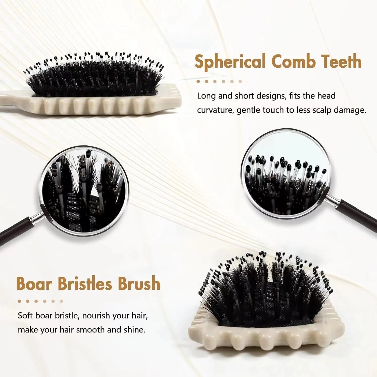 برس موی فر بانس، جدیدترین برس حالت دهنده مو با بالشتک هوا 2024، برس موی فر، برس حالت دهنده برای تعریف فر، حالت دهی و مشخص کردن فرها، هدیه ای برای زنان (فیروزه ای)