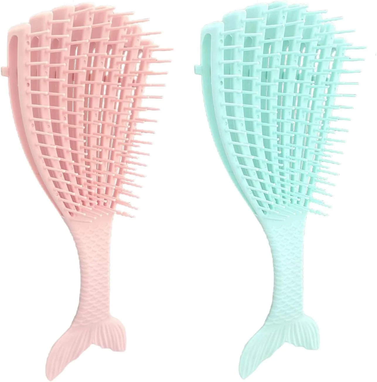 برس باز کننده گره مو BIGTHREE، برس موی فر برای باز کردن گره، حالت دادن و استایل دادن موهای فر، مناسب برای موهای خیس، خشک، ضخیم، صاف، صاف کننده سریع، لوازم جانبی مو برای زنان و مردان
