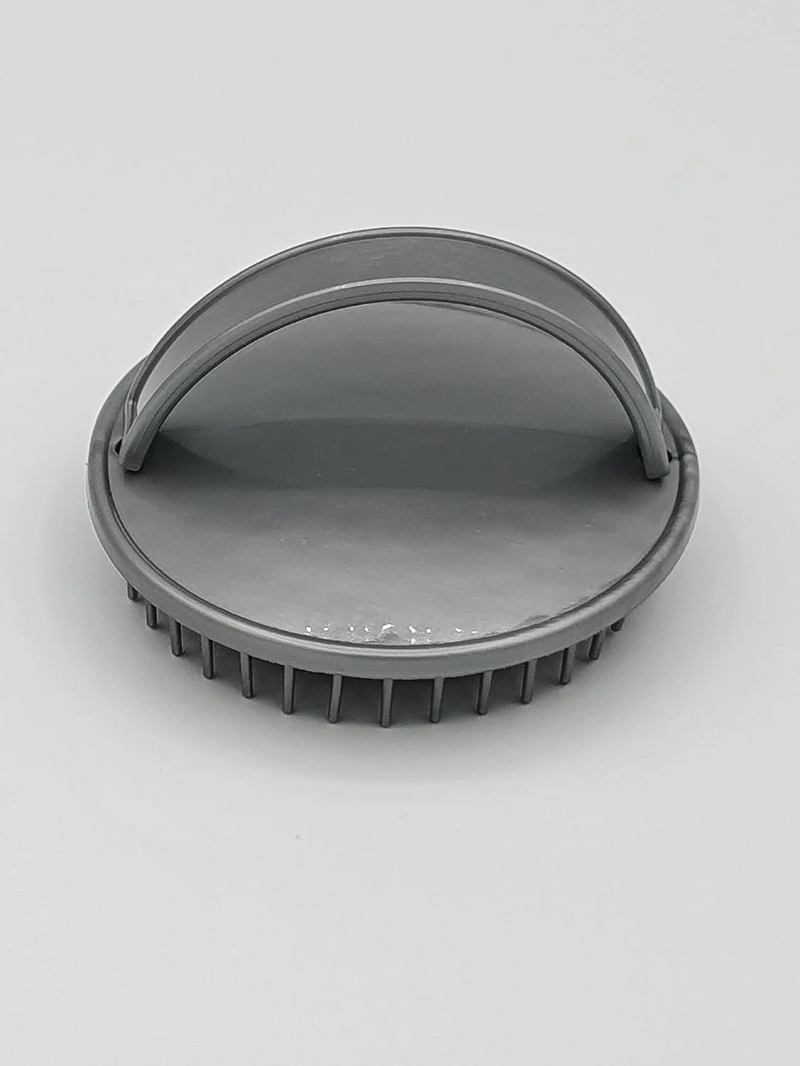 برس مو بی-باپ مشکی بزرگ مناسب ماساژ پوست سر، شامپو ملایم برای استفاده در سالن های آرایش، آرایشگاه ها و منزل - 1 عدد (خاکستری)