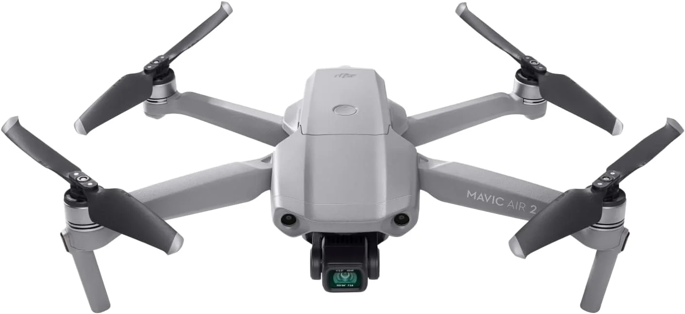 DJI Mavic Air 2 - پهپاد کوادکوپتر با دوربین 48 مگاپیکسلی، فیلمبرداری 4K، هایپرلپس 8K، سنسور CMOS 1/2 اینچی، گیمبال 3 محوره، زمان پرواز 34 دقیقه، ActiveTrack 3.0 Ocusync 2.0، خاکستری