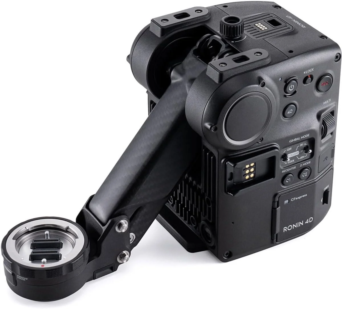 DJI Ronin 4D-6K، تثبیتکننده 4 محوره همتراز با دالی، طراحی ماژولار بسیار یکپارچه، دوربین گیمبال فول فریم، ضبط داخلی ProRes RAW با کیفیت 6K/60fps و 4K/120fps، فاصلهیاب LiDAR و موارد دیگر DJI Ronin 4D-6K، تثبیتکننده 4 محوره همتراز با دالی، طراحی ماژولار بسیار یکپارچه، دوربین گیمبال فول فریم، ضبط داخلی ProRes RAW با کیفیت 6K/60fps و 4K/120fps، فاصلهیاب LiDAR و موارد دیگر