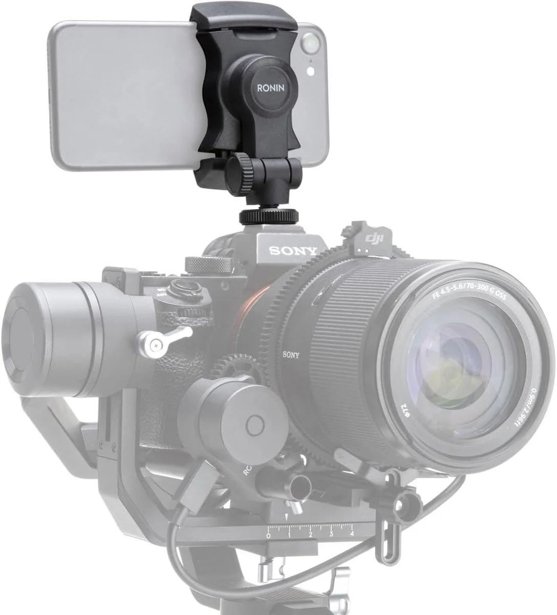 نگهدارنده تلفن DJI Ronin S/SC، پشتیبانی از تلفن هوشمند iOS، سازگار با Ronin SC و S، تثبیت کننده، لوازم جانبی آیفون، کنترل گیمبال - مشکی نگهدارنده تلفن DJI Ronin S/SC، پشتیبانی از تلفن هوشمند iOS، سازگار با Ronin SC و S، تثبیت کننده، لوازم جانبی آیفون، کنترل گیمبال - مشکی