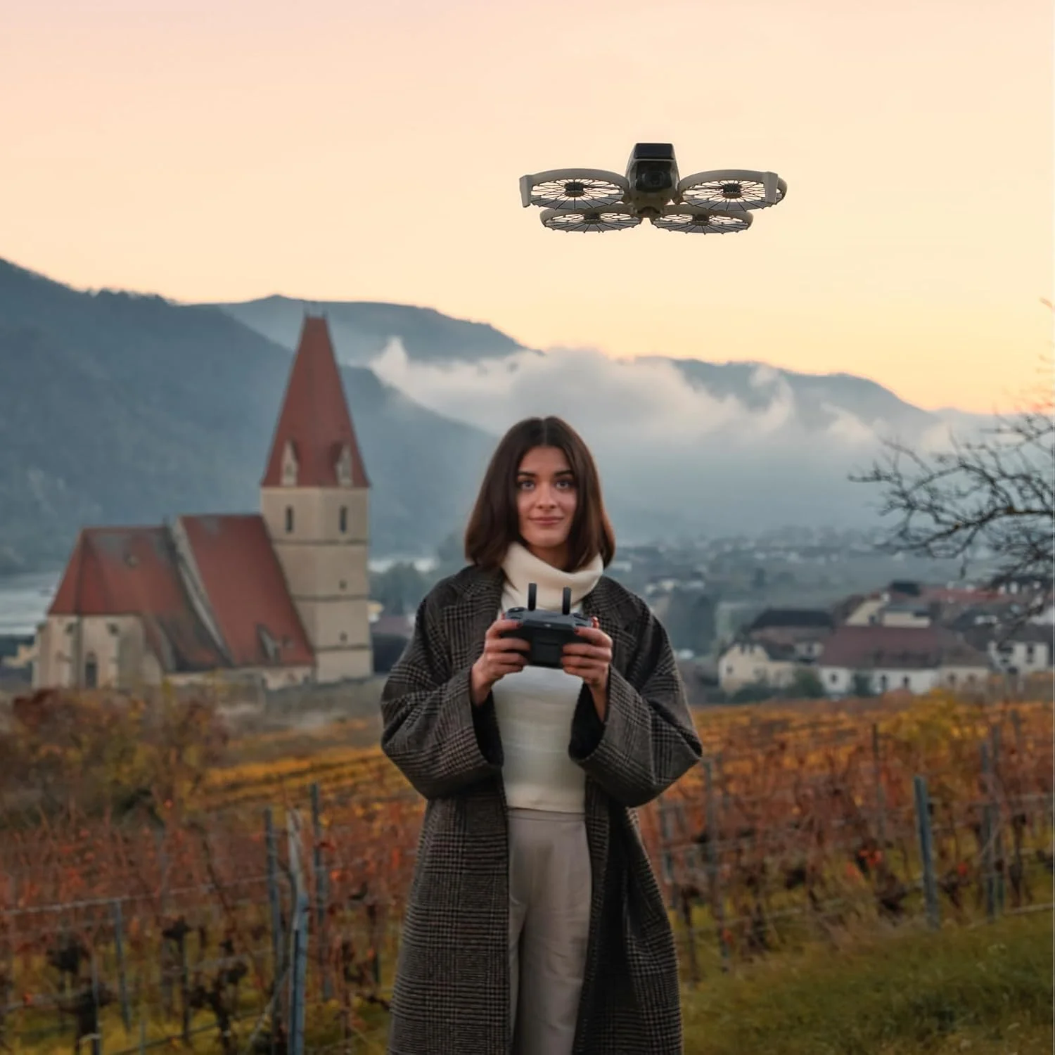 DJI Flip با کنترلر از راه دور RC 2 دارای صفحه نمایش، پهپاد تعقیب کننده با دوربین 4K UHD برای بزرگسالان، زیر 249 گرم، تثبیت کننده گیمبال 3 محوره، انتقال ویدئو 13 کیلومتری، نسخه امارات DJI Flip با کنترلر از راه دور RC 2 دارای صفحه نمایش، پهپاد تعقیب کننده با دوربین 4K UHD برای بزرگسالان، زیر 249 گرم، تثبیت کننده گیمبال 3 محوره، انتقال ویدئو 13 کیلومتری، نسخه امارات
