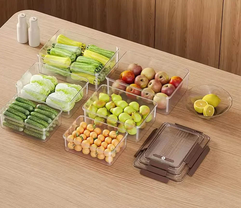 ظروف نگهداری مواد غذایی بزرگ پریمایفای، 10 عددی، همراه با درب | ست ظروف پلاستیکی با کیفیت عالی و درب های محکم برای فریزر، یخچال، سازماندهی و نگهداری مواد غذایی در آشپزخانه، بدون BPA و ضد نشت ظروف نگهداری مواد غذایی بزرگ پریمایفای، 10 عددی، همراه با درب | ست ظروف پلاستیکی با کیفیت عالی و درب های محکم برای فریزر، یخچال، سازماندهی و نگهداری مواد غذایی در آشپزخانه، بدون BPA و ضد نشت