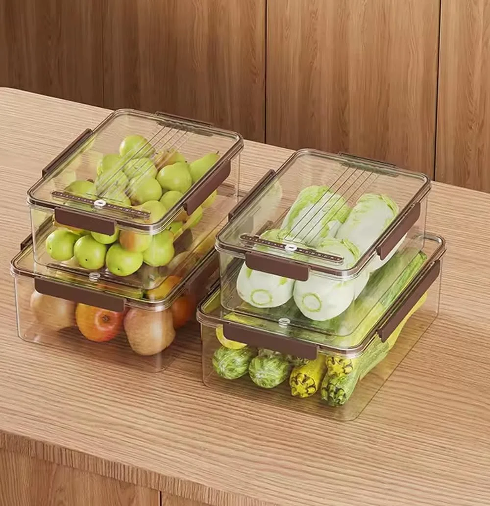 ظروف نگهداری مواد غذایی بزرگ پریمایفای، 10 عددی، همراه با درب | ست ظروف پلاستیکی با کیفیت عالی و درب های محکم برای فریزر، یخچال، سازماندهی و نگهداری مواد غذایی در آشپزخانه، بدون BPA و ضد نشت ظروف نگهداری مواد غذایی بزرگ پریمایفای، 10 عددی، همراه با درب | ست ظروف پلاستیکی با کیفیت عالی و درب های محکم برای فریزر، یخچال، سازماندهی و نگهداری مواد غذایی در آشپزخانه، بدون BPA و ضد نشت