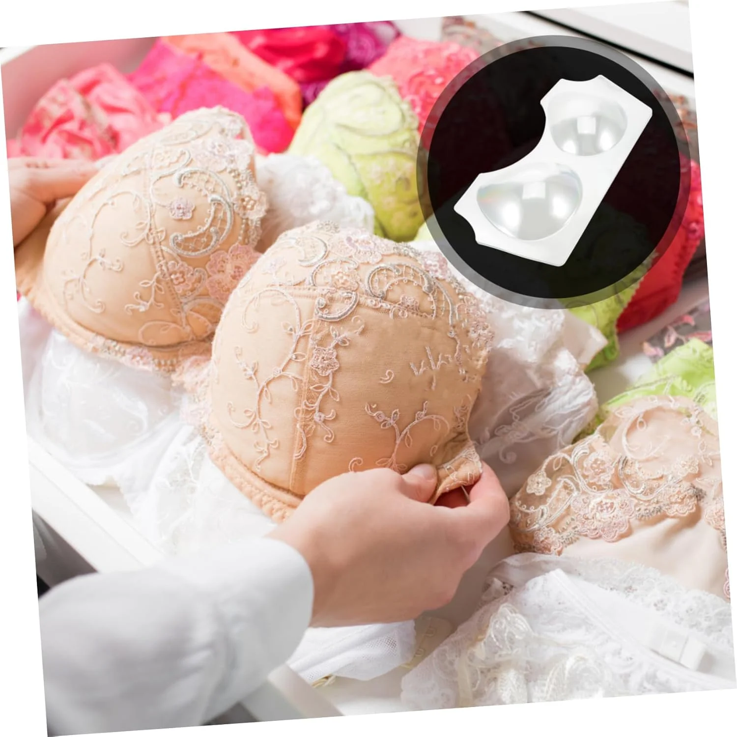 بسته 20 عددی درج کننده های سوتین PVC مقاوم KITANDOVE برای شکل دهی، بسته بندی و نگهداری سوتین بسته 20 عددی درج کننده های سوتین PVC مقاوم KITANDOVE برای شکل دهی، بسته بندی و نگهداری سوتین