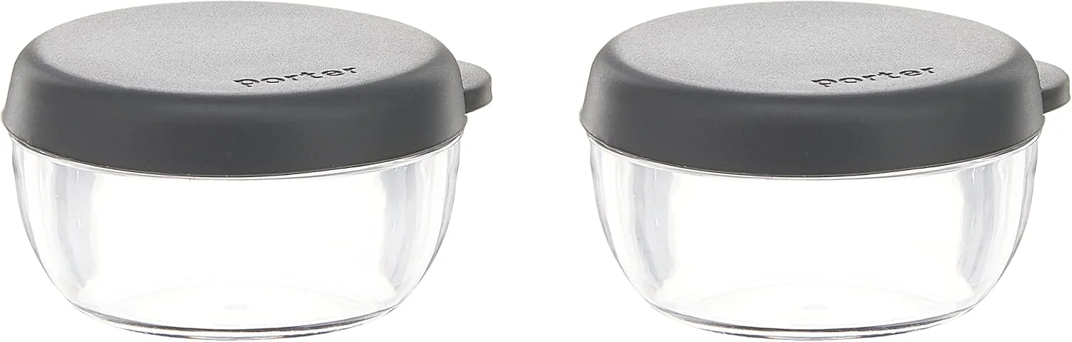 W&P WP-PDR-CH Salad Dressing containers, Plastic, Charcoal