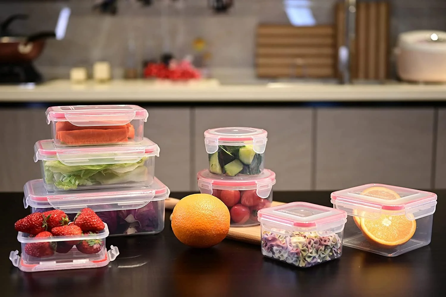 BLACKSTONE leak proof food storage containers Made in Korea (2.5 L) BLACKSTONE leak proof food storage containers Made in Korea (2.5 L)