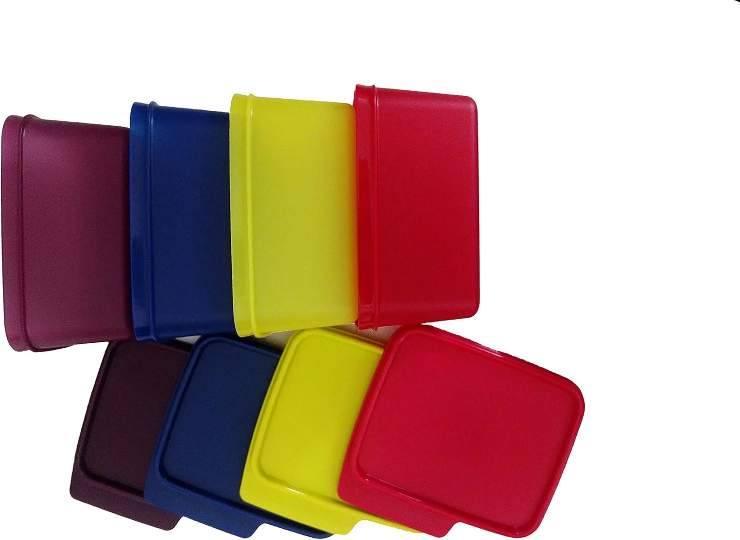 ست ظروف پلاستیکی درب دار تاپرویر مدل Aspiration، حجم 1.2 لیتر (ست 4 عددی) به همراه یک عدد دستمال نرم نخی رایگان (رنگ تصادفی)