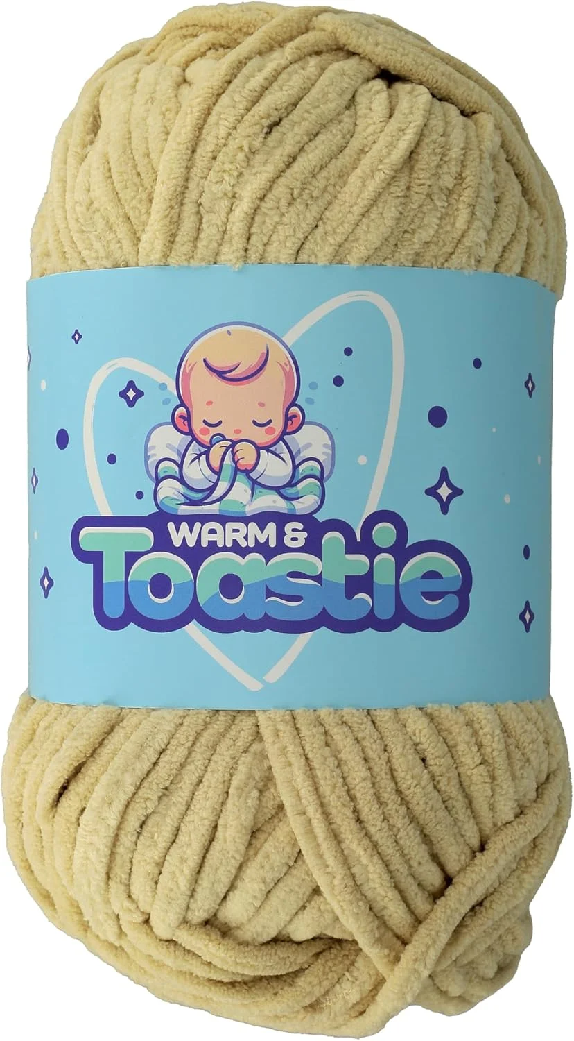نخ فانتزی کینگ کول Warm & TOASTIE - رنگ طبیعی (5982)