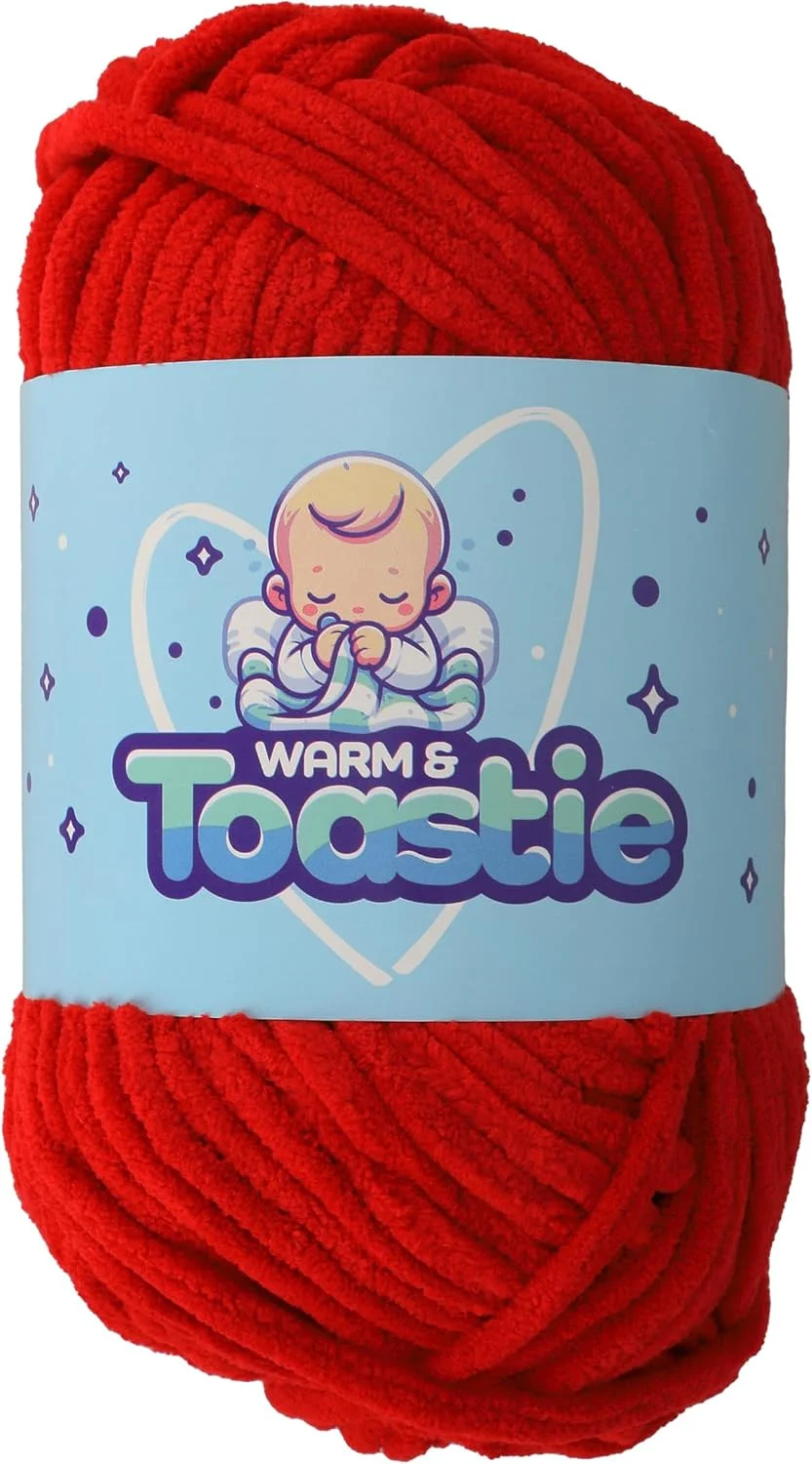 نخ فانتزی کینگ کول Warm & TOASTIE - قرمز (5992)