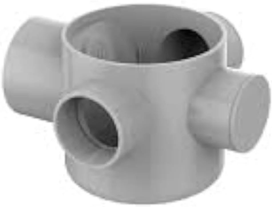 اتصال کف خواب لوله UPVC با ابعاد 4x3x1.1/2 اینچ، به طور خاص برای سیستم های زهکشی در ساختمان های مسکونی، تجاری و صنعتی طراحی شده است.