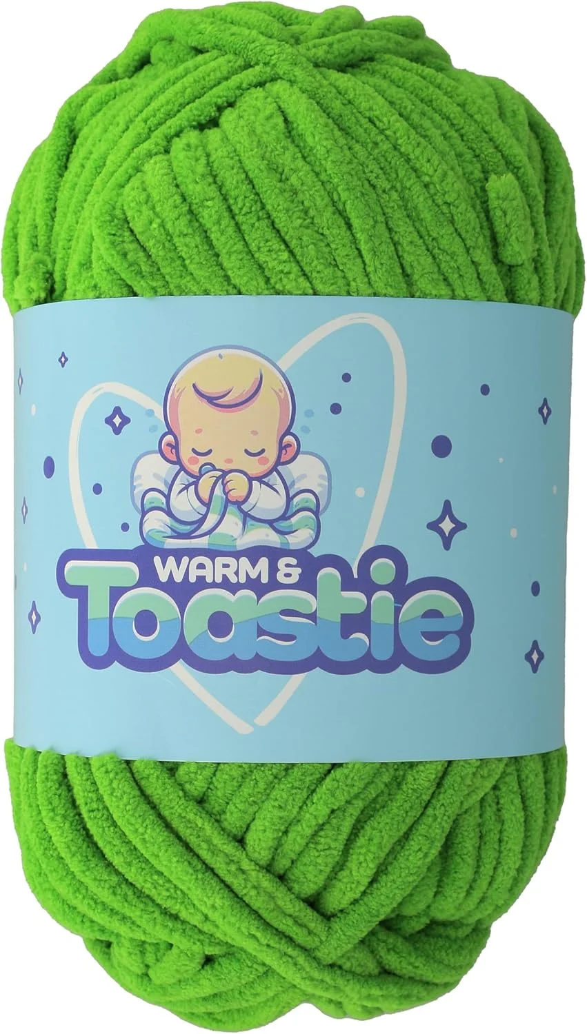 نخ فانتزی کینگ کول مدل Warm & TOASTIE - سبز (5988)