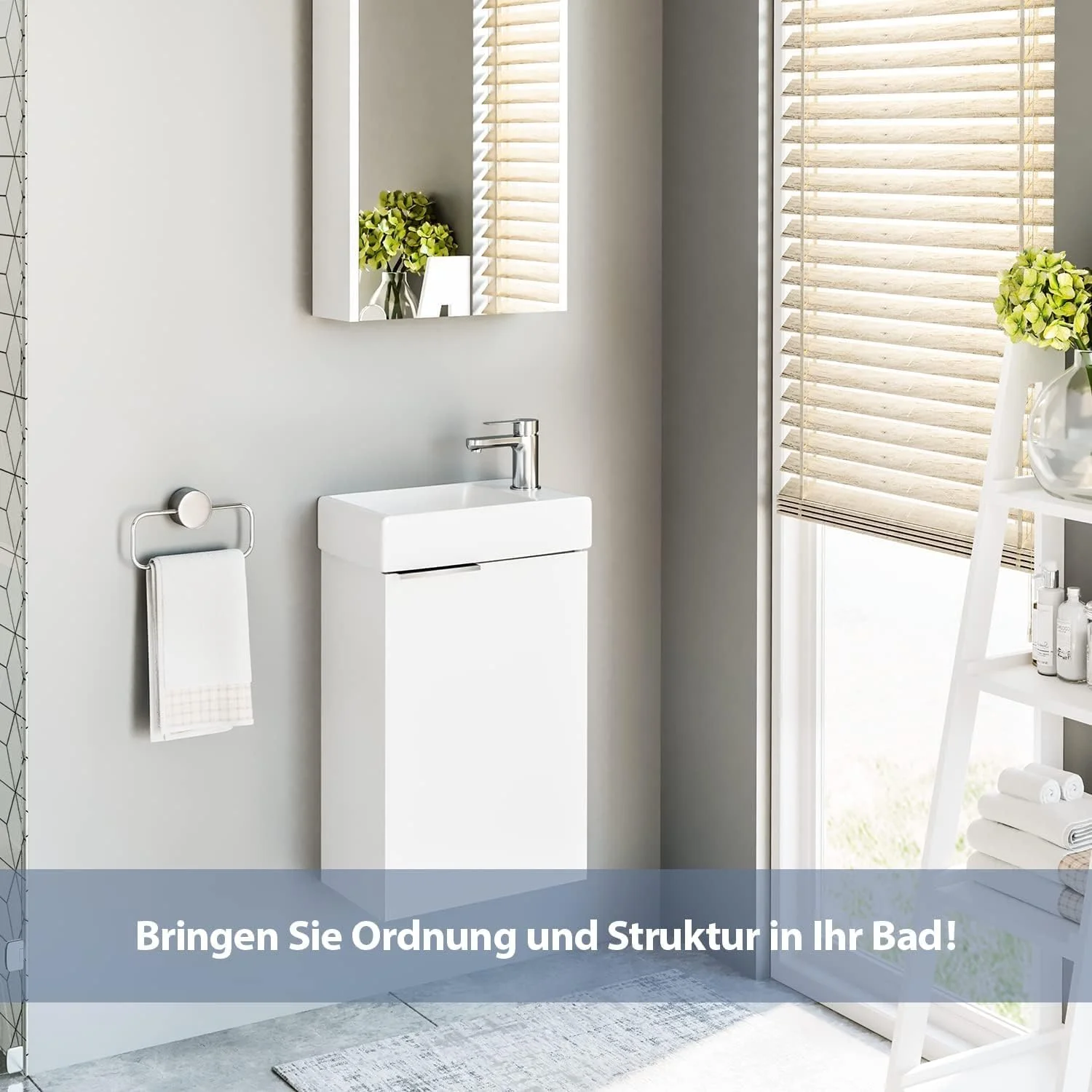 سیفون بطری PVC سینک حمام Biella - لوله ورودی 1-1/4 اینچی و لوله تخلیه برای روشویی - سفید