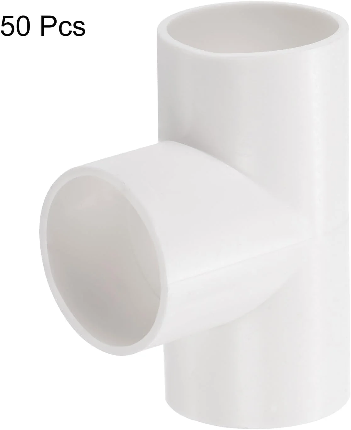 اتصال دهنده لوله PVC سورسینگ مپ، اتصالات T شکل، کوپلینگ لوله، سفید 25 میلی متر، 3 راهی برای لوله برق باغ، بسته 50 عددی اتصال دهنده لوله PVC سورسینگ مپ، اتصالات T شکل، کوپلینگ لوله، سفید 25 میلی متر، 3 راهی برای لوله برق باغ، بسته 50 عددی
