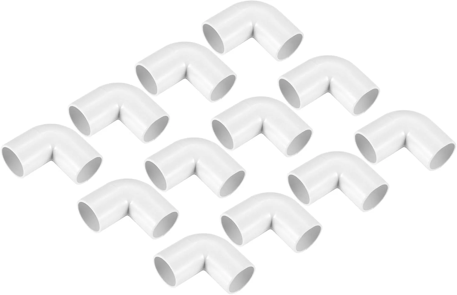 اتصال لوله پی وی سی، زانویی 90 درجه، اتصالات 25 میلی متری تغییر جهت، اتصال دهنده های خاتمه دهنده برای لوله برق خانگی، بسته 12 عددی اتصال لوله پی وی سی، زانویی 90 درجه، اتصالات 25 میلی متری تغییر جهت، اتصال دهنده های خاتمه دهنده برای لوله برق خانگی، بسته 12 عددی