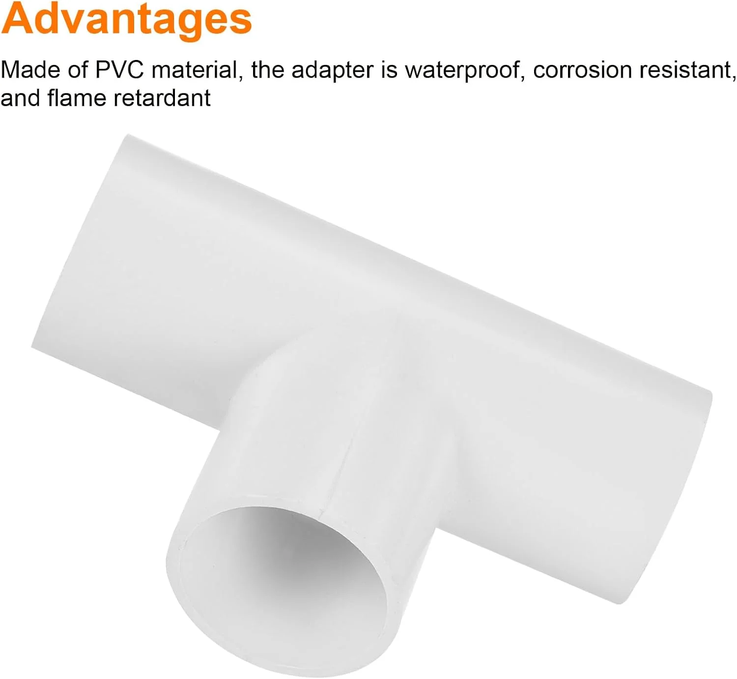 اتصال لوله پی وی سی سورسینگ مپ، اتصالات سه راهی شکل T، 25 میلی متر، 3 راهی برای لوله های برق، بسته 5 عددی اتصال لوله پی وی سی سورسینگ مپ، اتصالات سه راهی شکل T، 25 میلی متر، 3 راهی برای لوله های برق، بسته 5 عددی