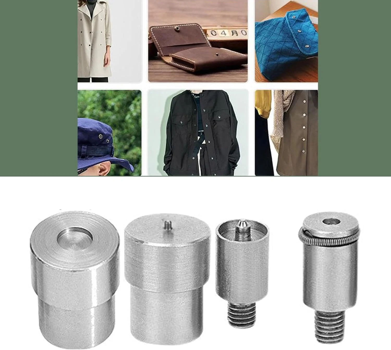 قالب های نصب دکمه پرچ KFFENG، قالب های فشاری برای بست ها، قالب های پرس دستی کاربردی برای صنایع دستی چرمی قالب های نصب دکمه پرچ KFFENG، قالب های فشاری برای بست ها، قالب های پرس دستی کاربردی برای صنایع دستی چرمی