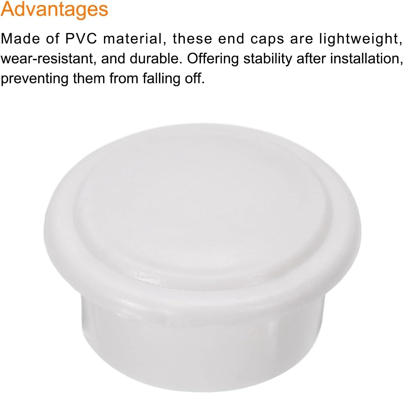 دریچه های داخلی لوله پی وی سی sourcing map، درپوش های داخلی لوله 32 میلی متری، درپوش های گرد برای شیلنگ، لوله برق، بسته 40 عددی دریچه های داخلی لوله پی وی سی sourcing map، درپوش های داخلی لوله 32 میلی متری، درپوش های گرد برای شیلنگ، لوله برق، بسته 40 عددی