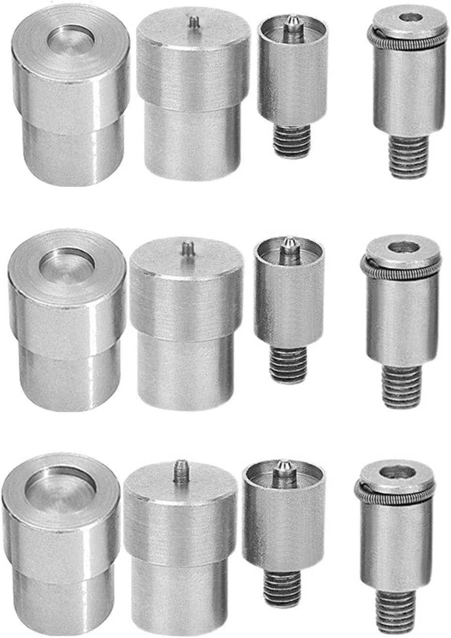 قالب های نصب دکمه پرچ KFFENG، قالب های فشاری برای بست ها، قالب های پرس دستی کاربردی برای صنایع دستی چرمی قالب های نصب دکمه پرچ KFFENG، قالب های فشاری برای بست ها، قالب های پرس دستی کاربردی برای صنایع دستی چرمی