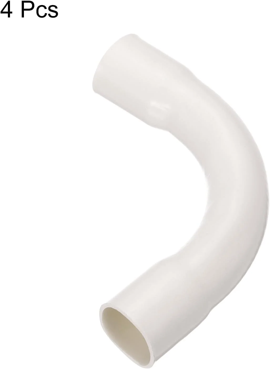 اتصالات زانویی کوپلینگ لوله PVC سورسیینگ مپ، 32 میلی متر، سفید، تغییر جهت برای شیلنگ، لوله برق، بسته 4 عددی اتصالات زانویی کوپلینگ لوله PVC سورسیینگ مپ، 32 میلی متر، سفید، تغییر جهت برای شیلنگ، لوله برق، بسته 4 عددی