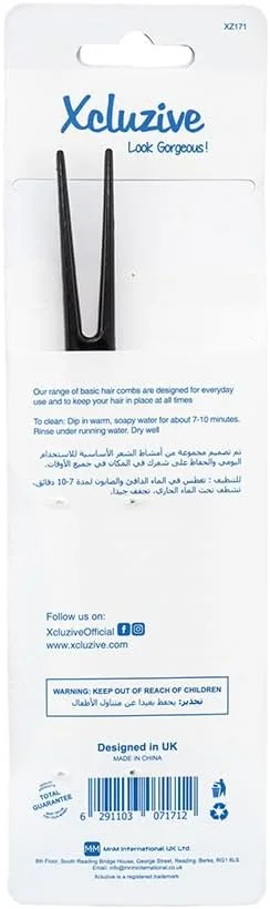 شانه حالت دهنده دم چلچله ای Xcluzive X/Z - رنگ های متنوع، Xcluzive