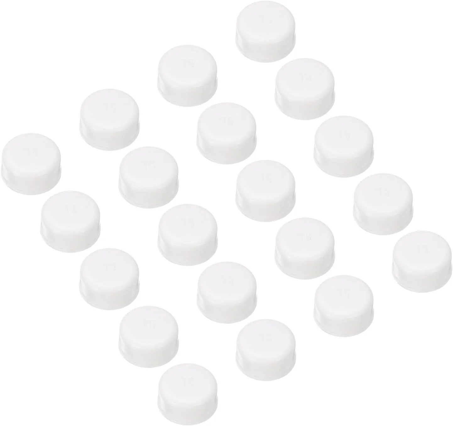 دریچه انتهایی روکش لوله PVC سورسیینگ مپ، درپوش های داخلی لوله PVC 16 میلی متری، دوشاخه های گرد برای شلنگ، مجرای برق، بسته 40 عددی دریچه انتهایی روکش لوله PVC سورسیینگ مپ، درپوش های داخلی لوله PVC 16 میلی متری، دوشاخه های گرد برای شلنگ، مجرای برق، بسته 40 عددی