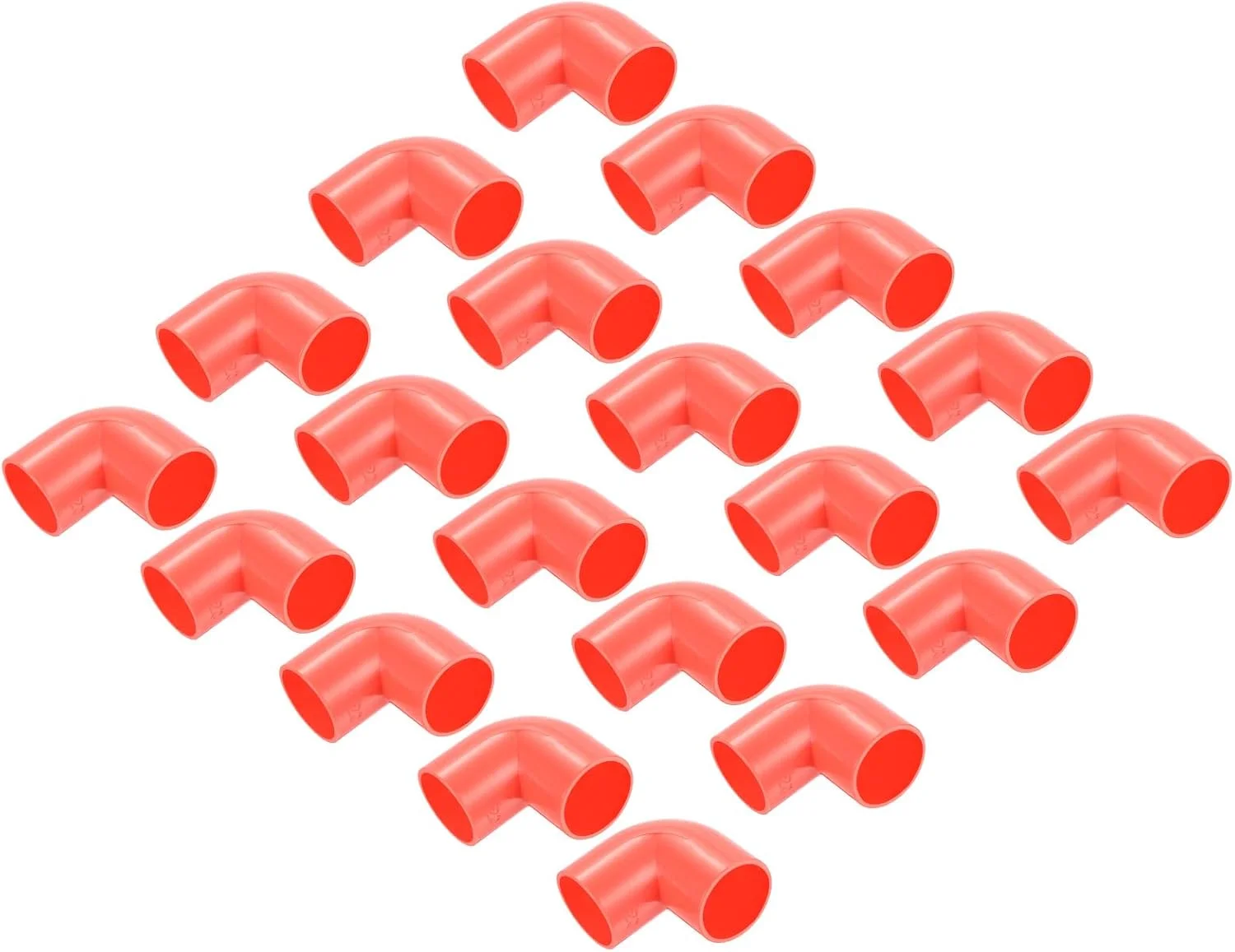 اتصال لوله پی وی سی sourcing map، زانویی 90 درجه، اتصالات لوله 20 میلی متر، قرمز، تغییر جهت برای قفسه پی وی سی DIY، شلنگ باغ، لوله برق، بسته 30 عددی اتصال لوله پی وی سی sourcing map، زانویی 90 درجه، اتصالات لوله 20 میلی متر، قرمز، تغییر جهت برای قفسه پی وی سی DIY، شلنگ باغ، لوله برق، بسته 30 عددی