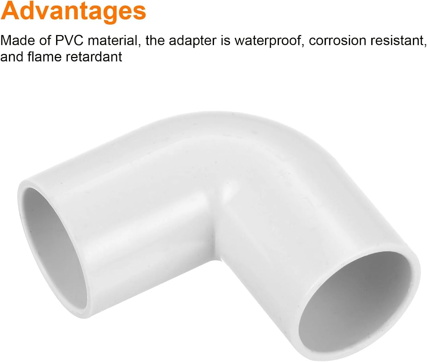 اتصال لوله پی وی سی sourcing map، زانویی 90 درجه، اتصالات 20 میلی متر تغییر جهت برای لوله برق، بسته 10 عددی اتصال لوله پی وی سی sourcing map، زانویی 90 درجه، اتصالات 20 میلی متر تغییر جهت برای لوله برق، بسته 10 عددی