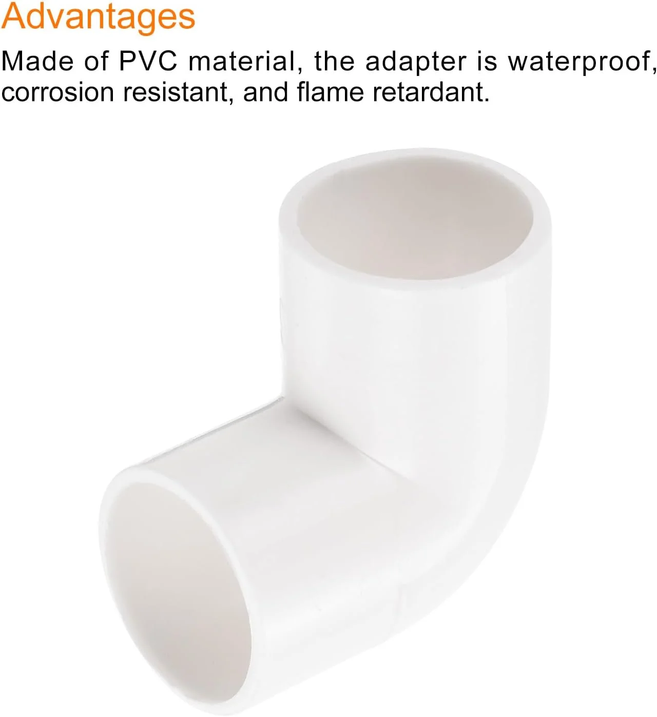اتصال لوله پی وی سی 90 درجه، سایز 16 میلی متر، سفید، تغییر جهت برای قفسه های پی وی سی DIY، شلنگ باغ، لوله برق، بسته 50 عددی اتصال لوله پی وی سی 90 درجه، سایز 16 میلی متر، سفید، تغییر جهت برای قفسه های پی وی سی DIY، شلنگ باغ، لوله برق، بسته 50 عددی