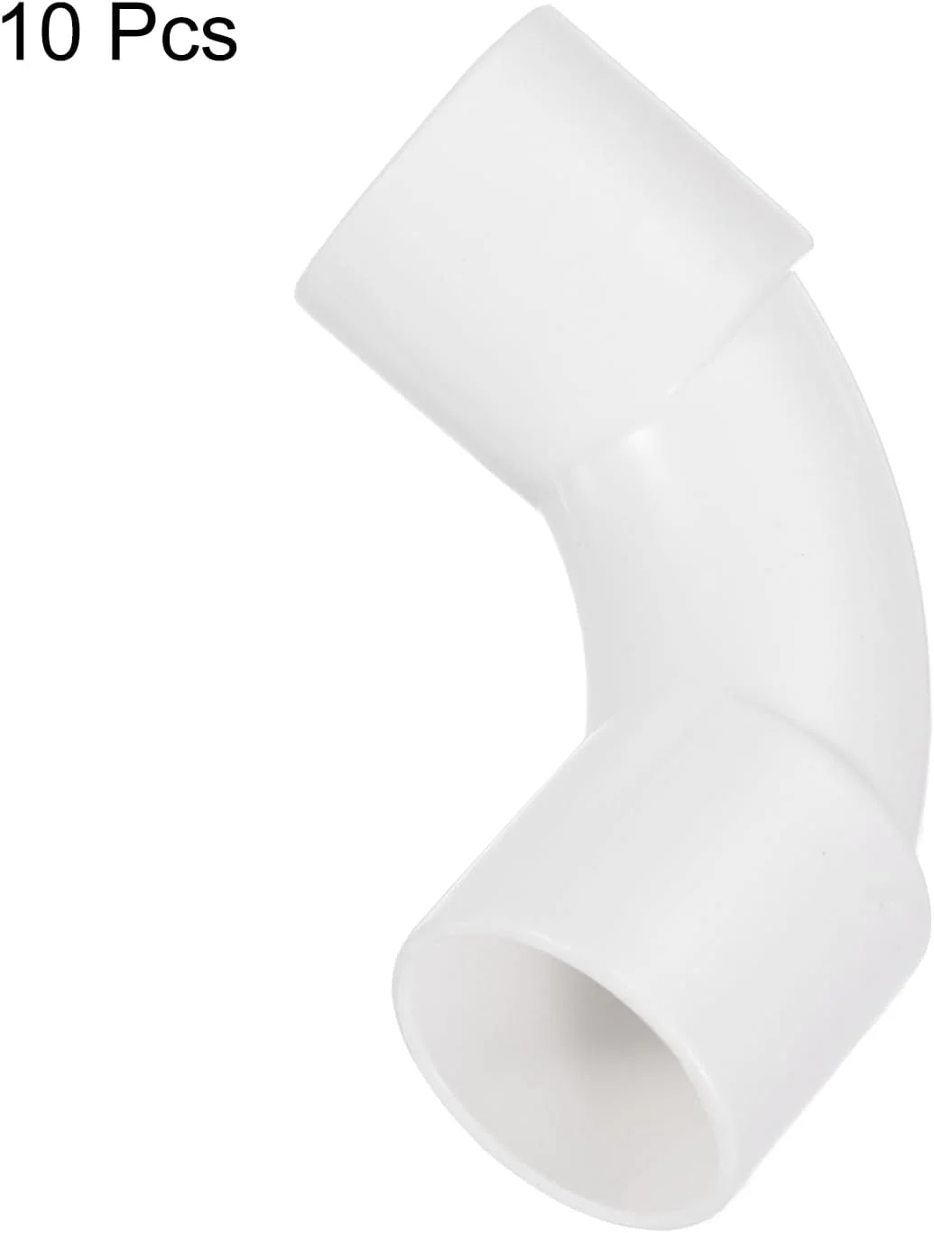 اتصالات زانویی کوپلینگ لوله PVC سورسیینگ مپ، 25 میلی متر، تغییر جهت برای لوله برق، بسته 10 عددی اتصالات زانویی کوپلینگ لوله PVC سورسیینگ مپ، 25 میلی متر، تغییر جهت برای لوله برق، بسته 10 عددی