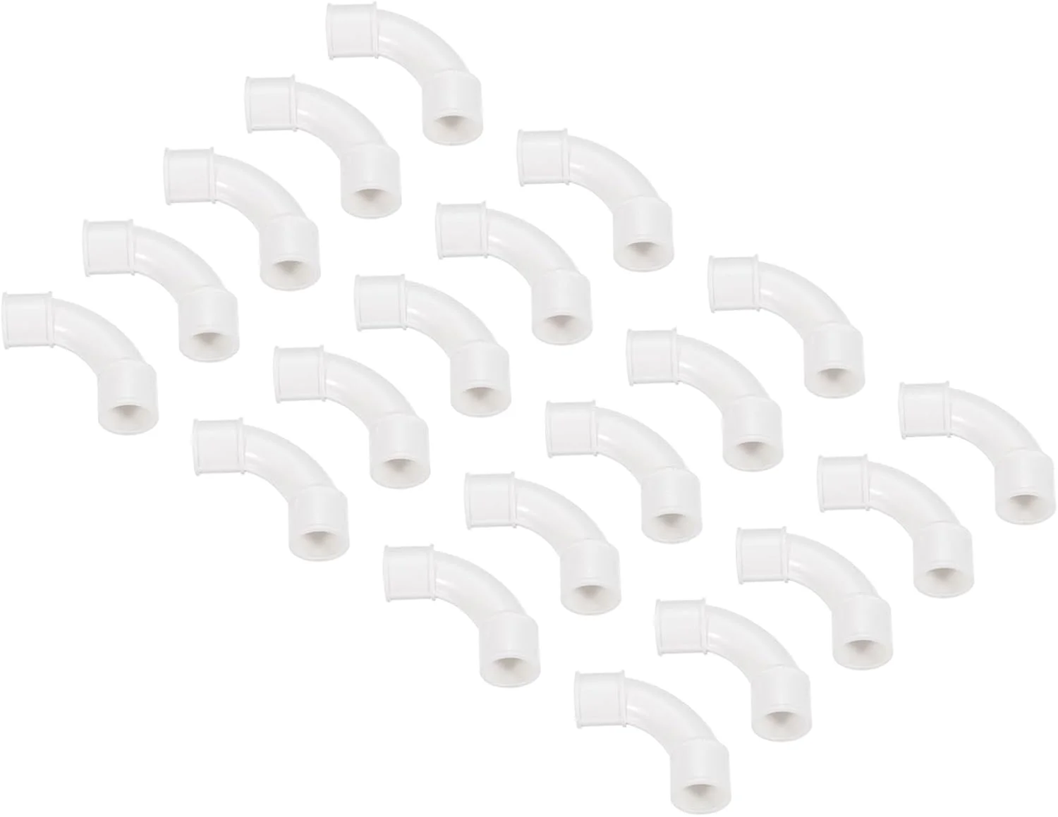 اتصالات زانویی کوپلینگ لوله PVC سورسینگ مپ، 20 میلی متر، سفید، تغییر جهت برای شلنگ، لوله برق، بسته 20 عددی اتصالات زانویی کوپلینگ لوله PVC سورسینگ مپ، 20 میلی متر، سفید، تغییر جهت برای شلنگ، لوله برق، بسته 20 عددی