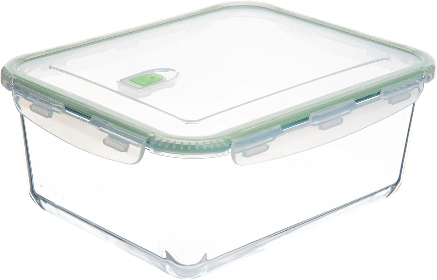 ظروف نگهداری مواد غذایی شیشه ای بزرگ AGTRADE با درب های محکم، 3.5 لیتری، سایز بزرگ مناسب خانواده، ظرف پخت و پز و مرینیت مستطیلی