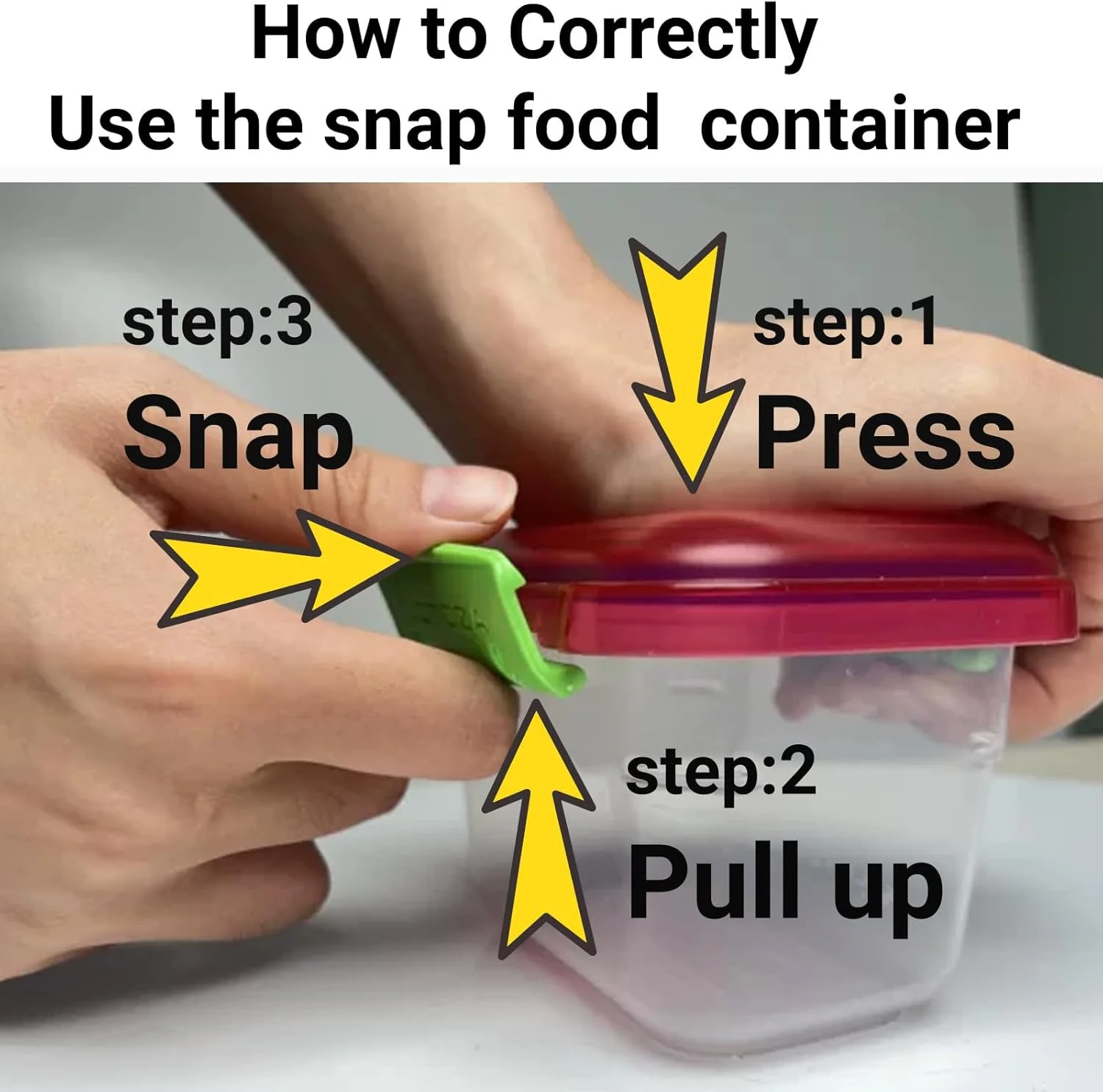 ظروف نگهداری غذای پلاستیکی کوچک 350 و 150 میلی لیتری با درب، جعبه ناهار مربع ضد نشت، ظرف تنقلات، سالاد، مربا، ماست، بدون BPA، قابل چیدن، قابل استفاده در مایکروویو و ماشین ظرفشویی، ست 4 عددی