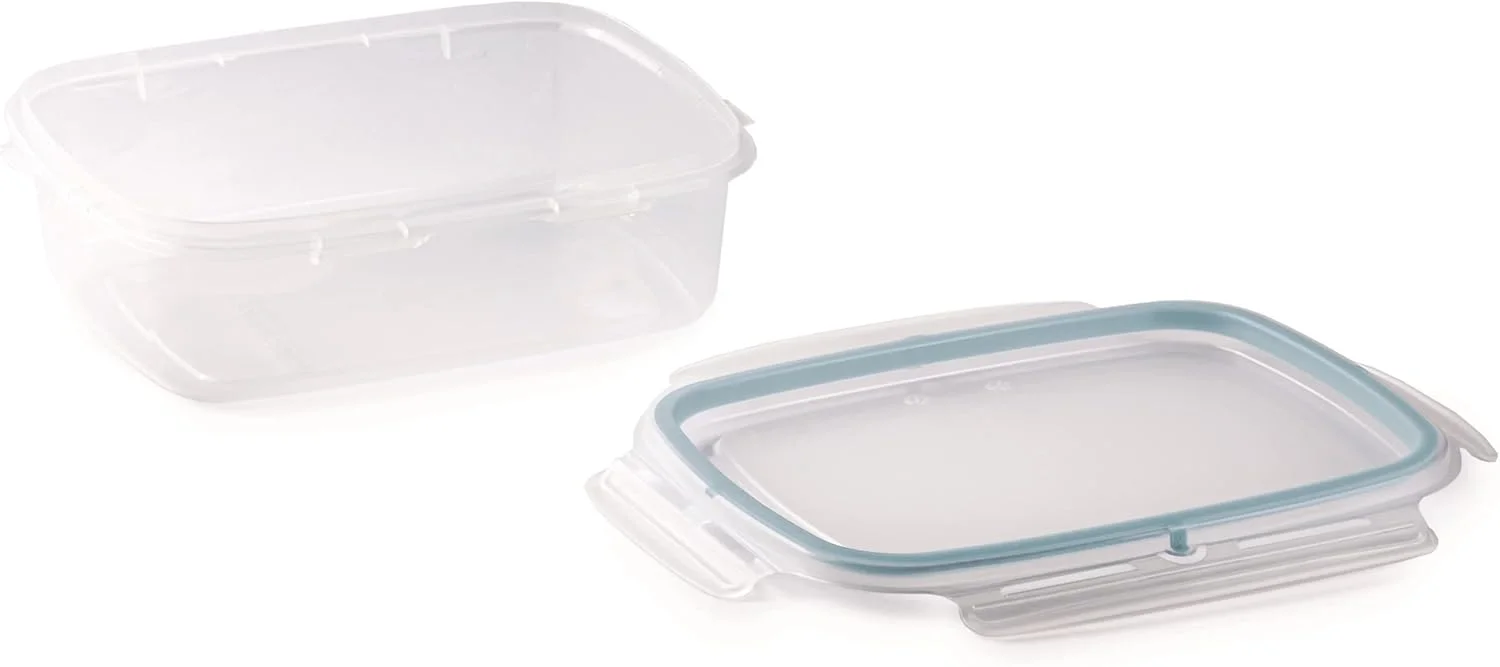 اسنیپس | SnipsLock مستطیلی - ظرف مستطیلی | ۰,۶۰ لیتر | ست ۳ عددی | ۴ قفل ایمنی | ۱۸,۳ x ۱۳,۷ x ۸ سانتی متر | ساخت ایتالیا