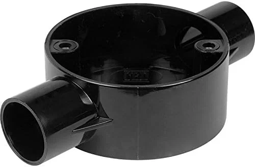 جعبه تقسیم برق پی وی سی مطمئن، جعبه لوله پی وی سی 2 راهه، لوله و اتصالات پی وی سی برای سیم کشی و کابل کشی برق داخلی و خارجی، جعبه گرد پی وی سی، بسته 10 عددی (25 میلی متر) جعبه تقسیم برق پی وی سی مطمئن، جعبه لوله پی وی سی 2 راهه، لوله و اتصالات پی وی سی برای سیم کشی و کابل کشی برق داخلی و خارجی، جعبه گرد پی وی سی، بسته 10 عددی (25 میلی متر)