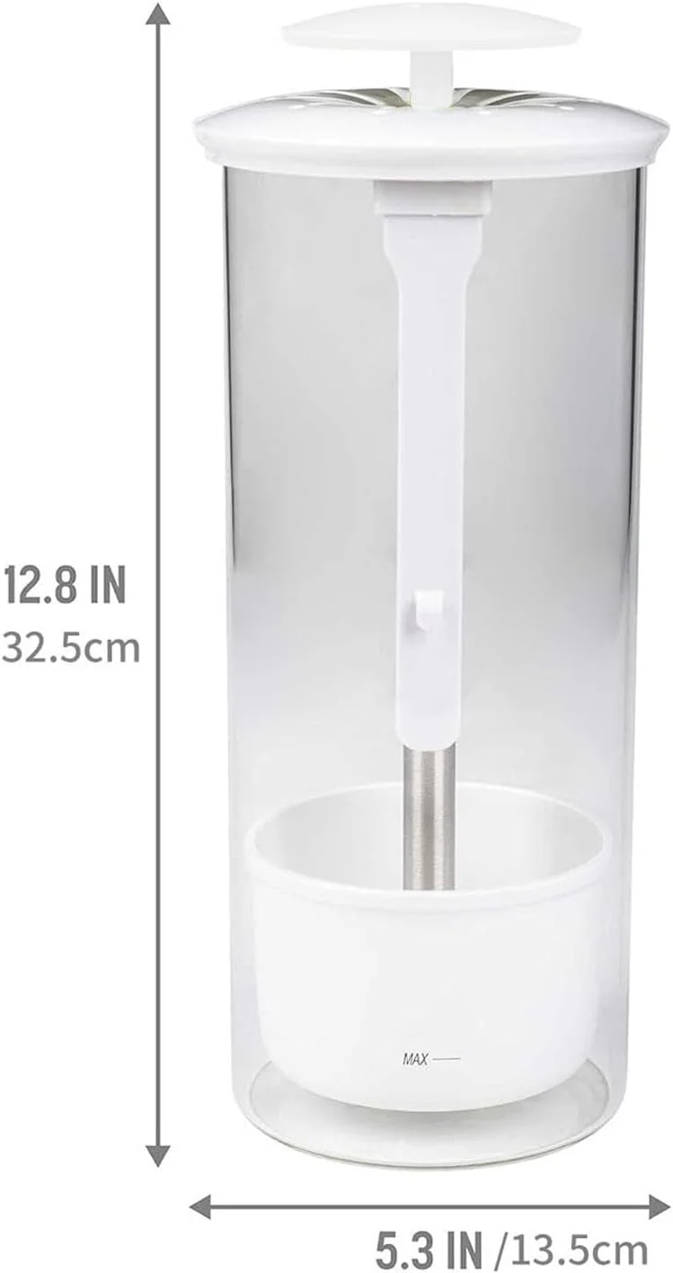 نگهدارنده سبزیجات سبز Excefore، ظرف نگهداری گیاهان معطر برای یخچال، طراحی شده برای حداکثر تازگی، ظروف نگهداری گیاهان معطر با دسترسی آسان برای یخچال، نگهدارنده گشنیز