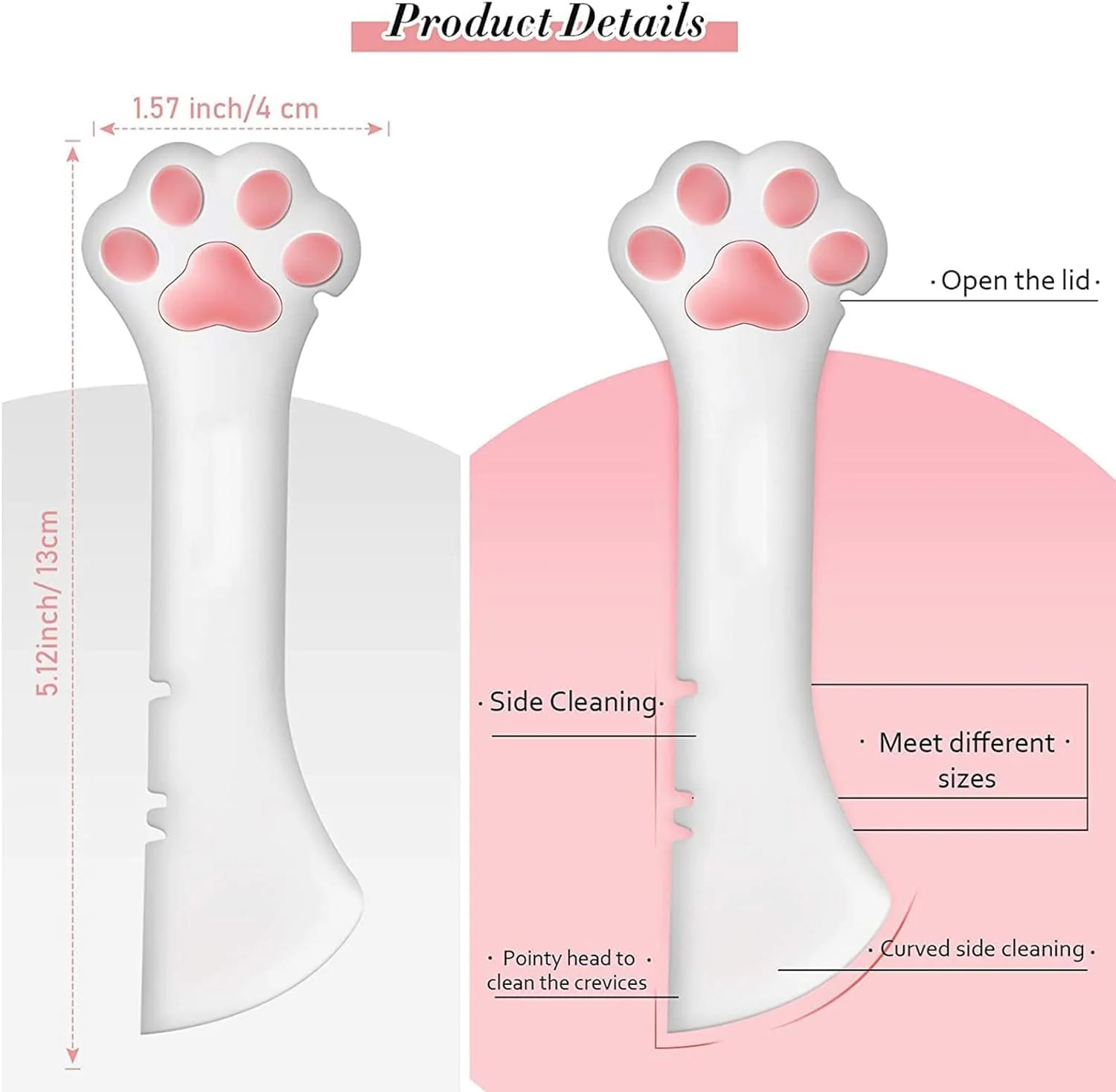 درب قوطی غذای گربه Paporich به همراه قاشق، روکش سیلیکونی برای نگهداری غذای مرطوب حیوانات، درپوش قابل استفاده مجدد برای قوطی های 90/150/153/165/360/390 گرمی، قابل شستشو در ماشین ظرفشویی و استفاده در یخچال