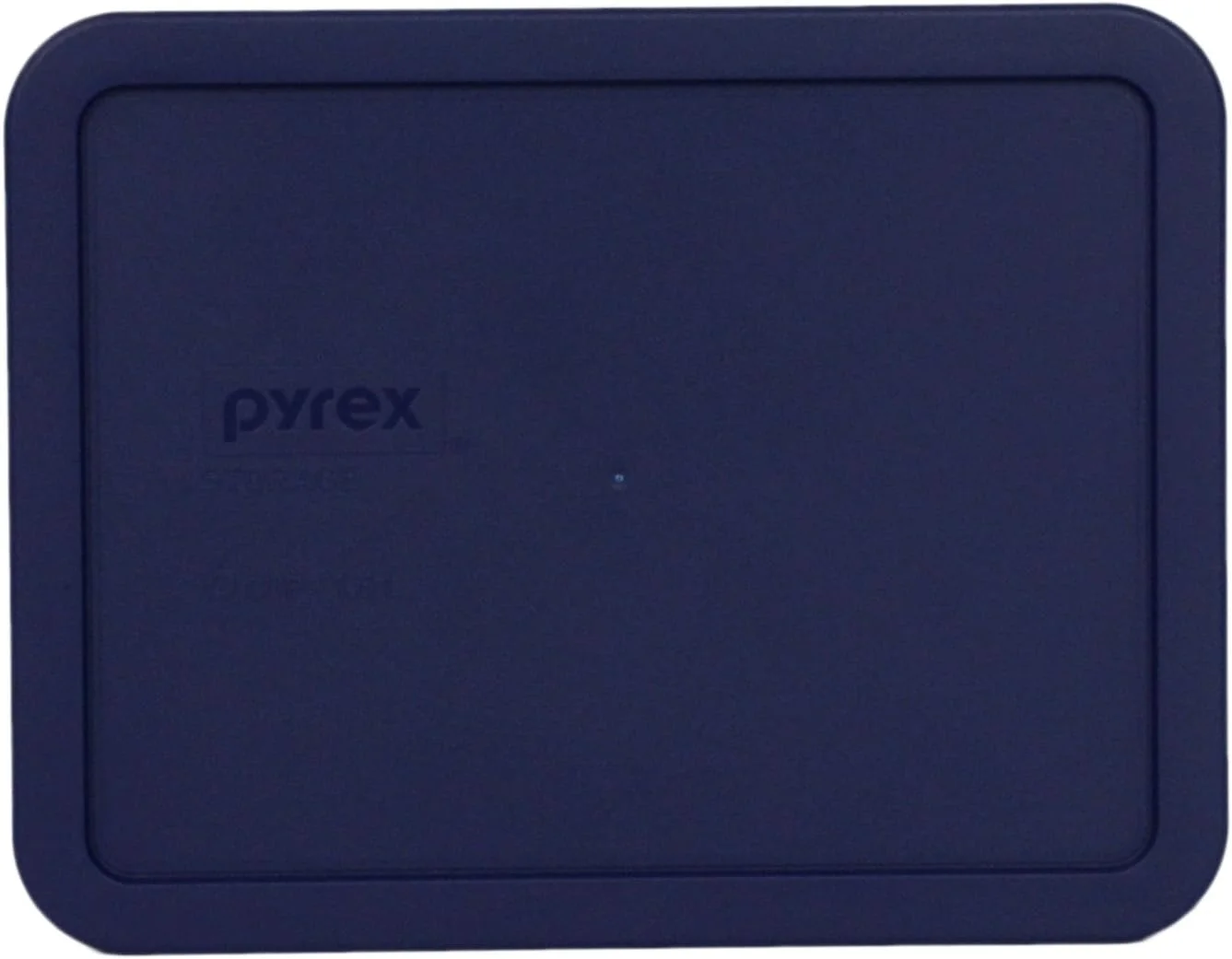 پیرکس، درب پلاستیکی مستطیلی آبی رنگ، مناسب ظرف 6 پیمانه، مدل 7211-PC (بسته 2 عددی)