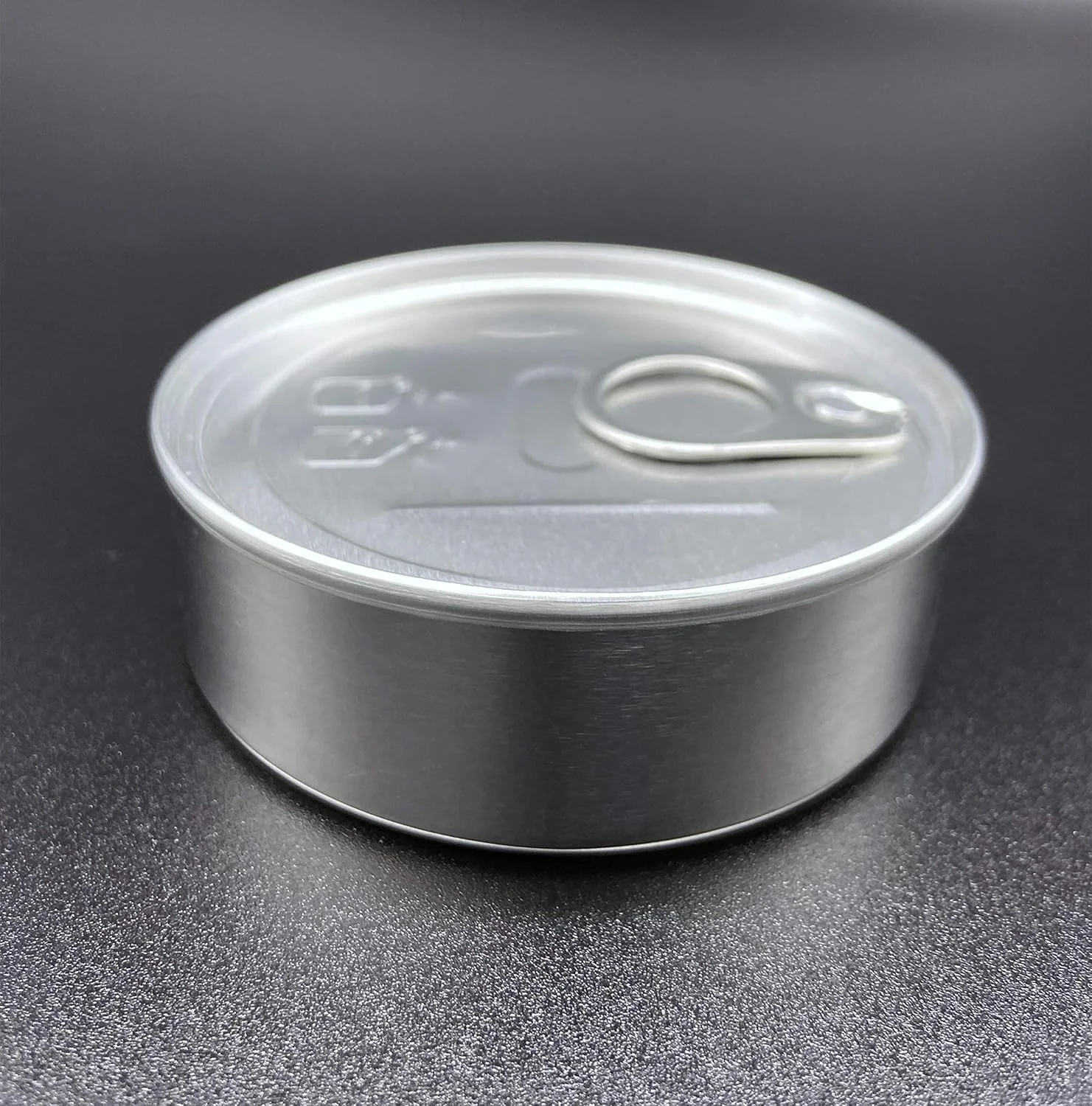 YEEPON 20sets Cali Self-seal Tin Can with Lid - Tuna Can Hoop Ring - NO TOOLS NEEDED + 32Pieces can Labels【100ml/3.5] (20sets) (3.5, 20)