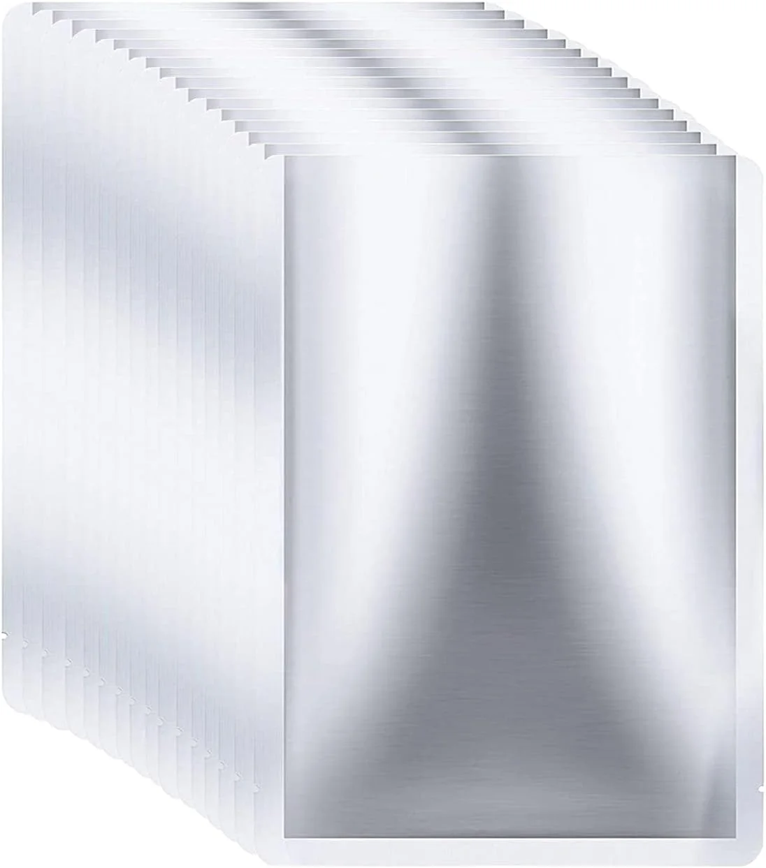 کیسه های مایلار 1 کوارتی 16 * 23 سانتی متر، کیسه های مایلار 5 میل برای نگهداری مواد غذایی، دانه های قهوه، غذای خشک، کیسه مایلار ضخیم قابل مهر و موم سایز متوسط، 100 عدد کیسه مایلار 1 کوارتی 16 * 23 سانتی متر، کیسه برای نگهداری مواد غذایی غذای خشک