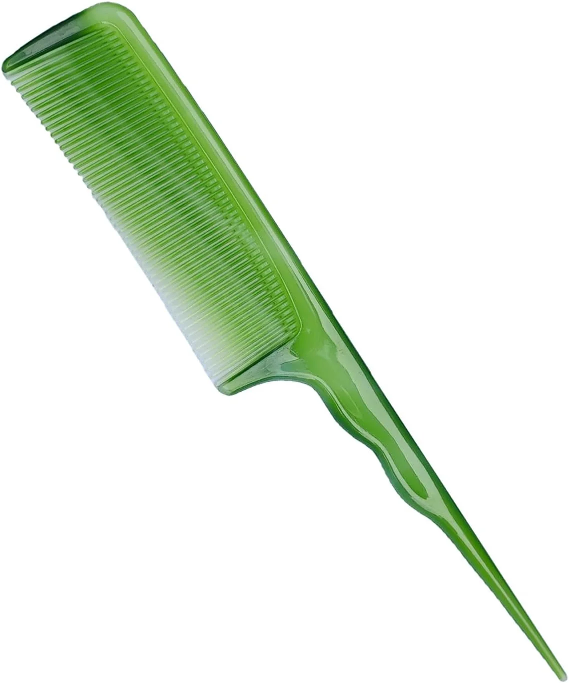 شانه دندانه ریز واپودای، برس باز کننده گره مو، شانه ضد الکتریسیته ساکن و مقاوم در برابر حرارت، مناسب برای انواع مو (سبز).